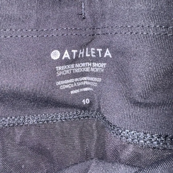 Athleta Trekkie North Black Shorts 10 - Picture 8 of 8
